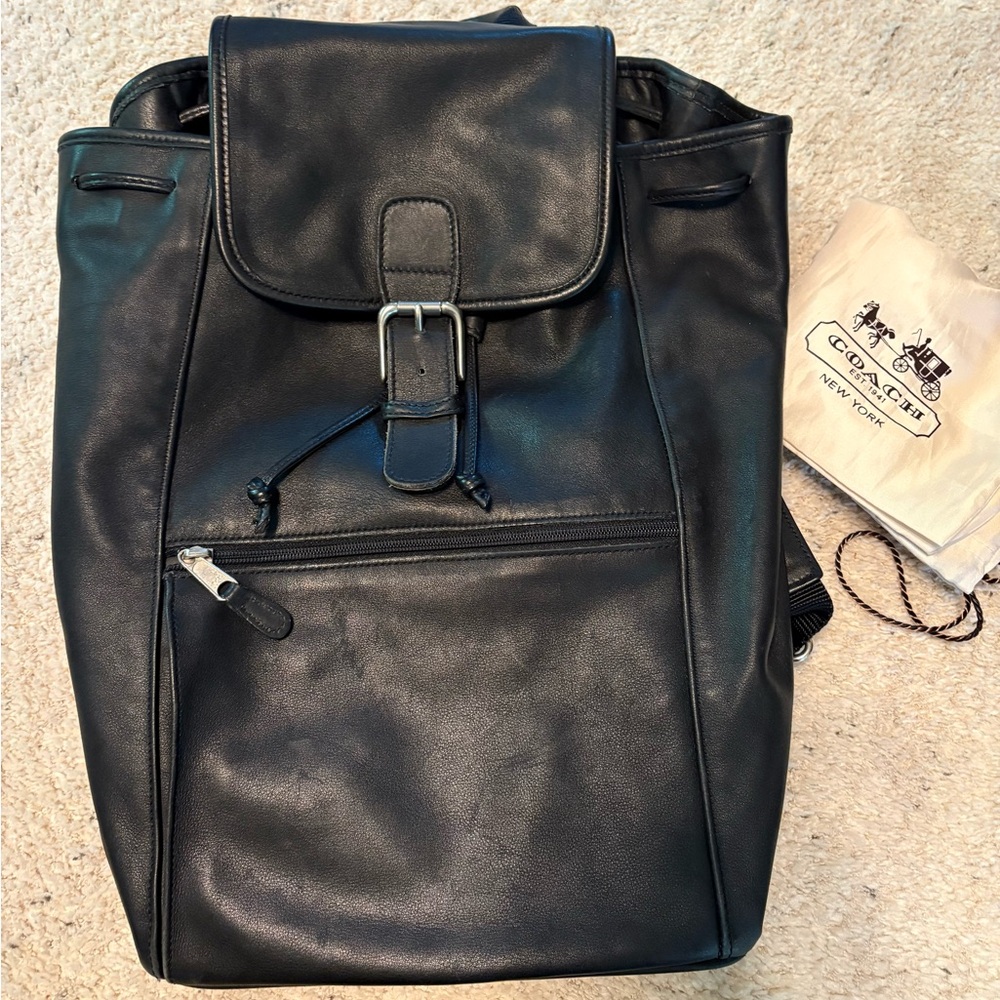 COACH vintage backpack circa 1990s.
